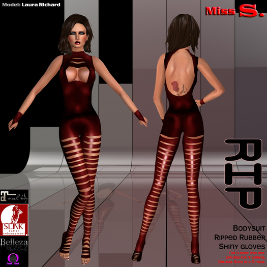 Miss S. Bodysuit Rip blood
