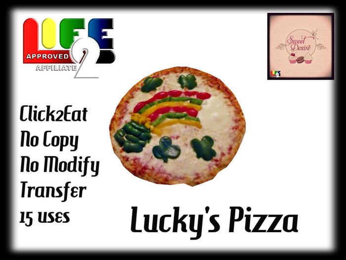 {SD}Lucky's Pizza{Life2}