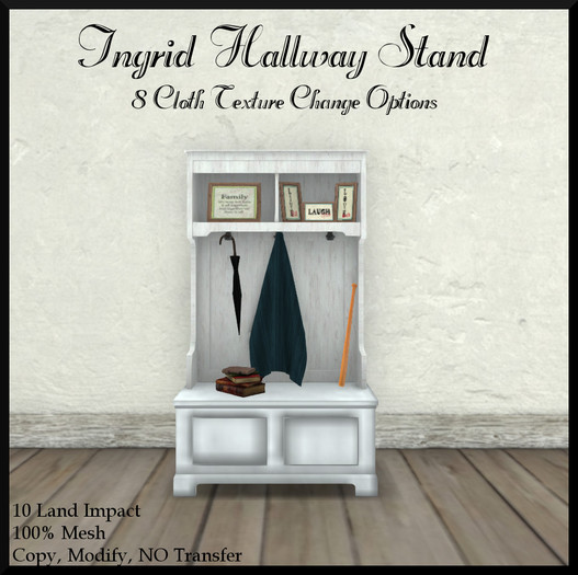 *Pastiche* Ingrid Hallway Stand V2