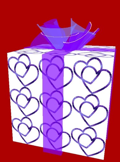 Gift Box with a Bow