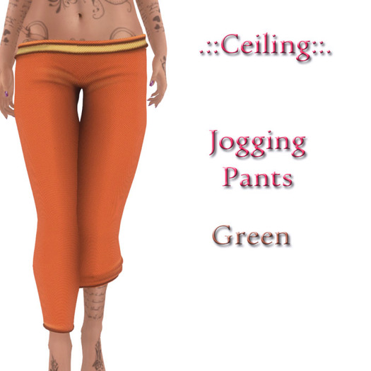 .::Ceiling::. Jogging Pants Orange