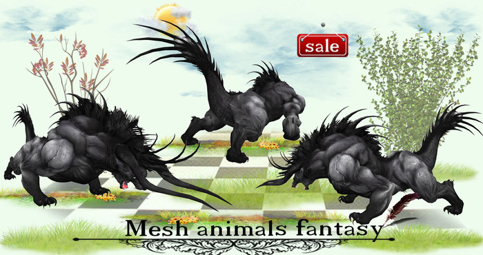 Mesh animals fantasy(copy&modify) v 40