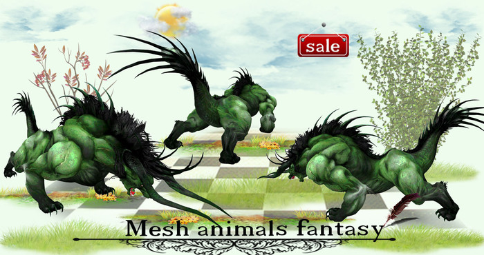 Mesh animals fantasy(copy&modify) v 42
