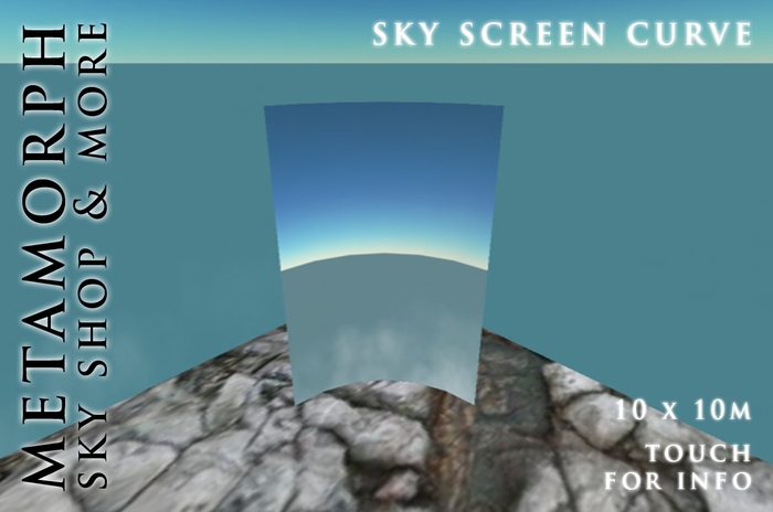 Metamorph Sky Screen CURVE 10x10