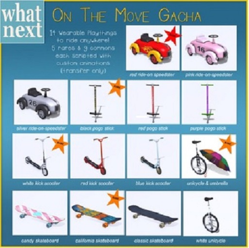 {what next} Blue Kick Scooter (boxed)