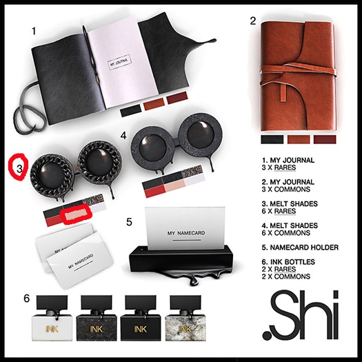 .Shi : Melt Shades [Nude] RARE 1
