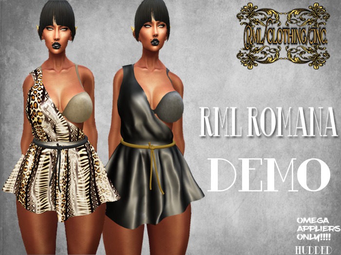 RML ROMANA DRESS DEMO!!!!!! (UNPACK ME!!!)