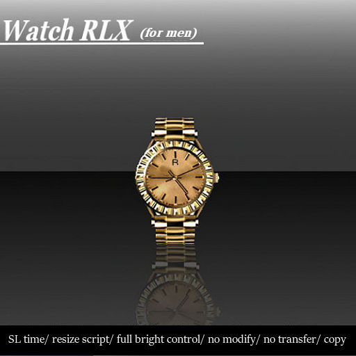 WATCH-RLX GOLD [M]      -RYCA-