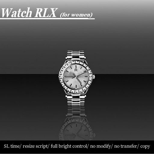 WATCH-RLX PLATINUM [F]      -RYCA-