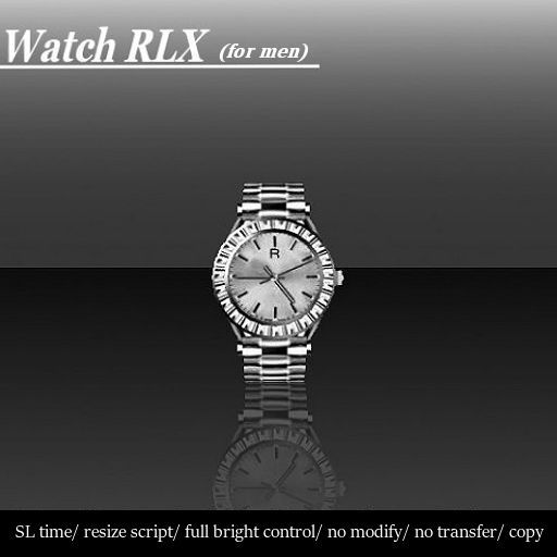 WATCH RLX PLATINUM [M] -RYCA