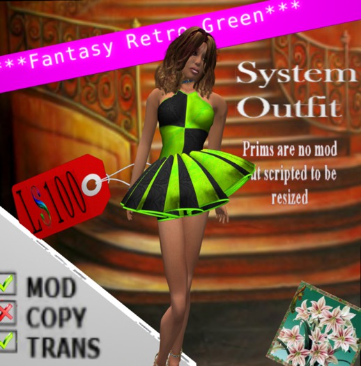 Fantasy Retro Mini (Green)