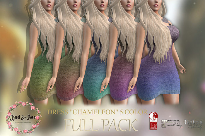 .KAROL ROSE. Dress "Chameleon" Full pack