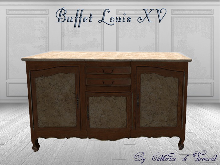 "CdT"Buffet Louis XV