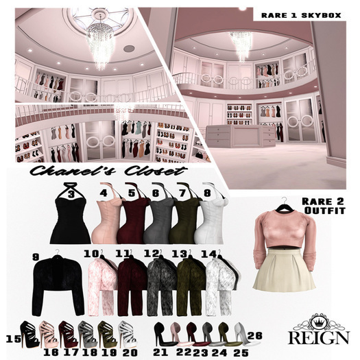 REIGN.- KAPPA HEELS (Slink) CHERRY- #23