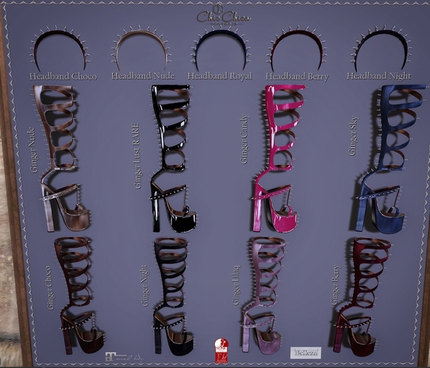 :::ChicChica::: Headband Berry