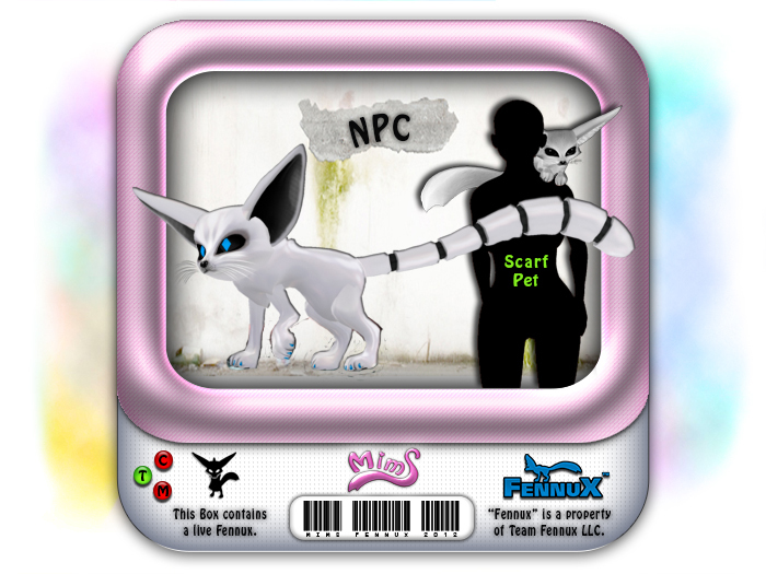 ID: 5157ed2e02191 - NPC Fennux and Scarf Pet / Max Size: 1