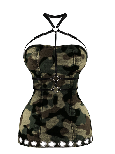 ::SC:: Lucy Dress Harness  Camouflage