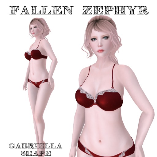 Fallen Zephyr Gabriella Shape For EVE Bento Head
