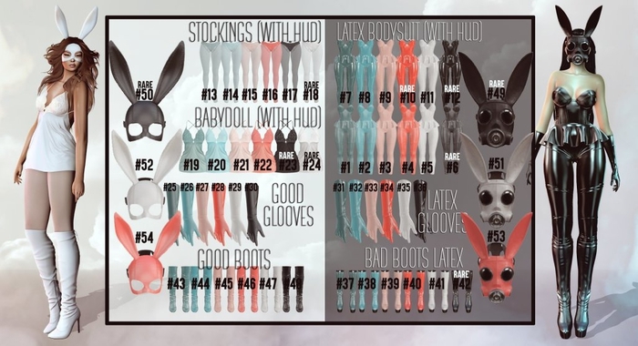 Addams - Bad Bunny BodySuit Latex - Maitreya #08