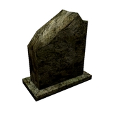 Mesh Gravestone