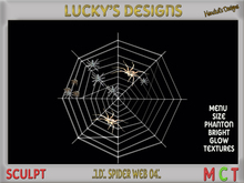 .:LD:. .:Halloween Spider Web (emitter and Sound) 04:.