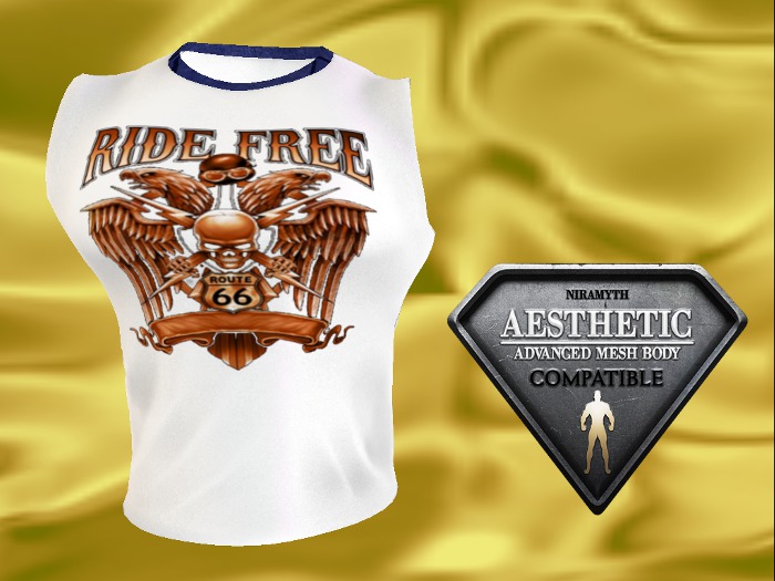 Ride Free Sleeveless Shirt Aesthetic