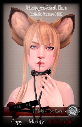 [D]oki - Fox Ears Naturals {Boxed}