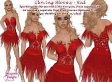 *Awesome Designs Glowing Blooms In Red