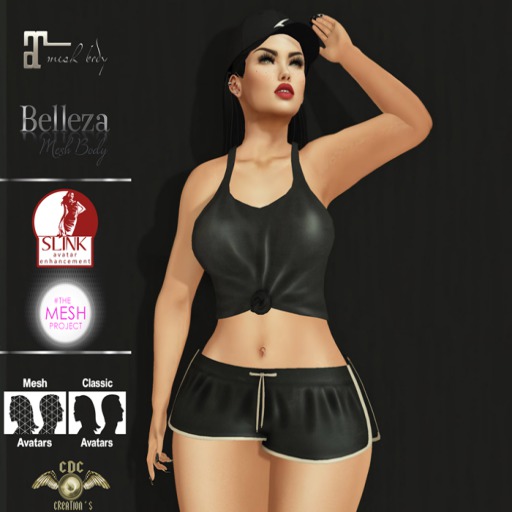 .::CDC Outfit Megan Sport Black ** Unpack**