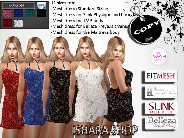 DARLA LACED DRESS 6 TEX