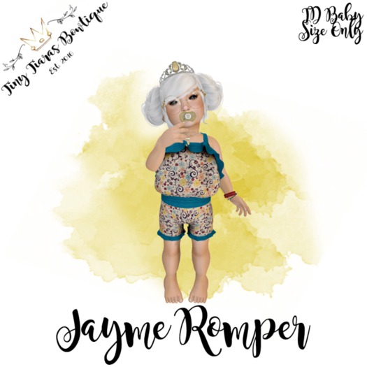 Tiny Tiaras Bowtique - Jayme Romper