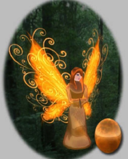 WW_Egg Uncommon Glitter orange Fairy
