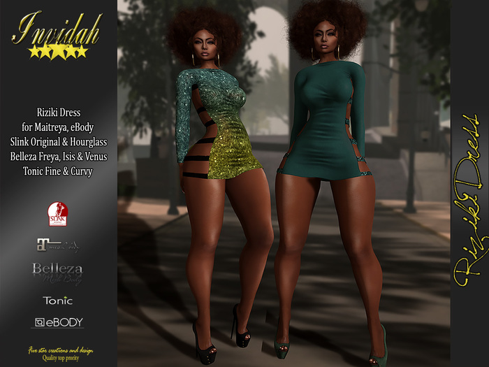Invidah* Riziki Dress - TEAL