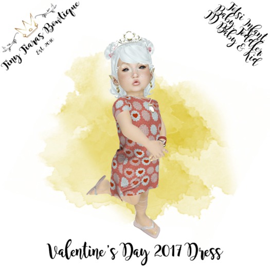 Tiny Tiaras Bowtique - Valentine's Day 2017 Dress