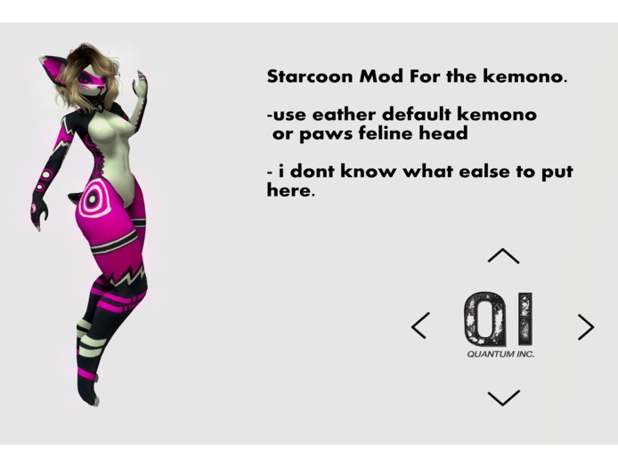 //Q.i// Starcoon kemono mod (gumball)