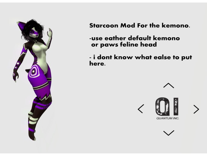 //Q.i// Starcoon kemono mod (magic)
