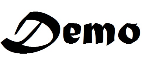 Demo Filigree Evening Dress