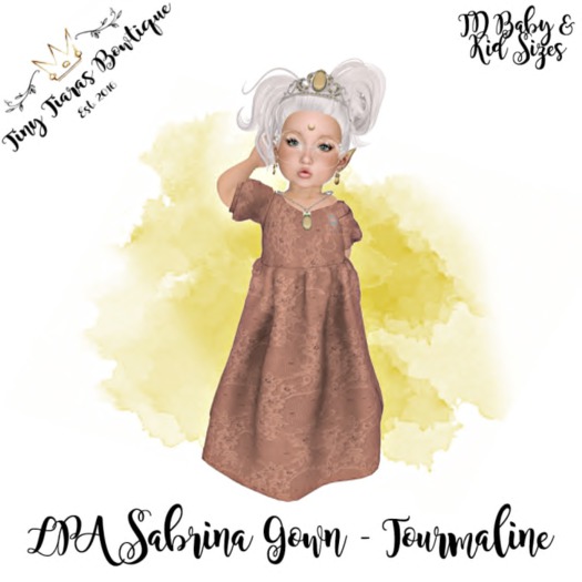 {TTB} Sabrina Gown / Tourmaline {BOXED}