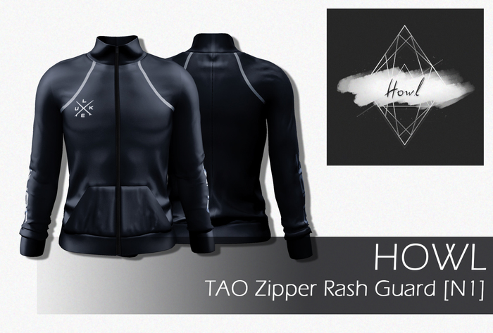Howl - TAO Zipper Rash Guard [N1] Wear