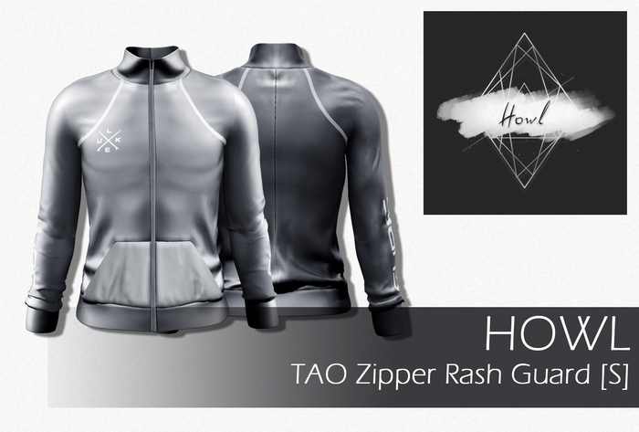 Howl - TAO Zipper Rash Guard [S] Wear