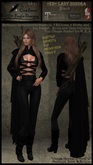 =ED= LADY SONDRA - Black --- (Maitreya, Bellezas, Slinks, Fitmesh)...11 fits