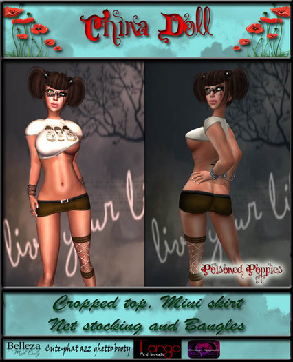 tee top china doll 