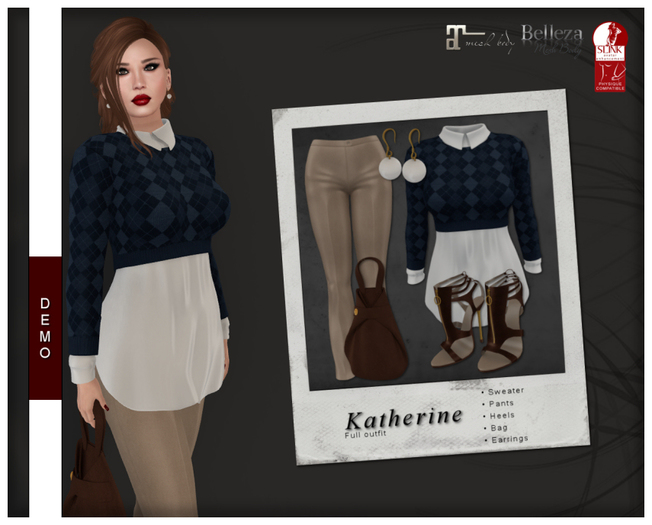 WICKED * Katherine - Full Outfit DEMO