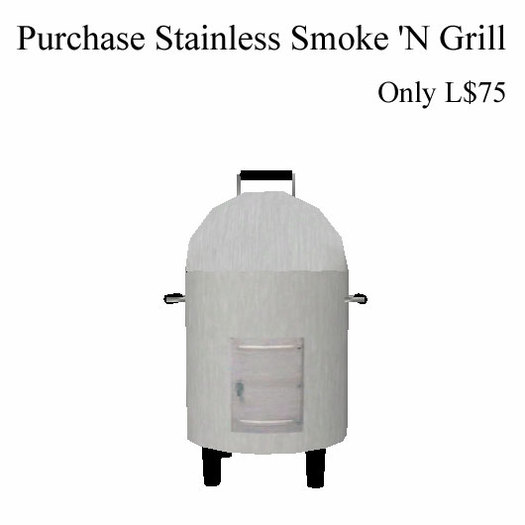 Stainless Smoke 'N Grill Box