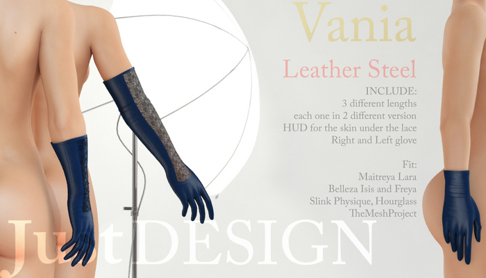 JD - Vania Gloves Steel