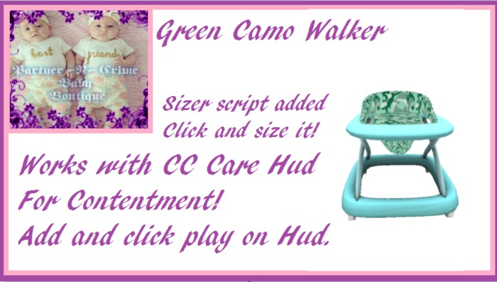 PNC Green Camo Walker BOXED