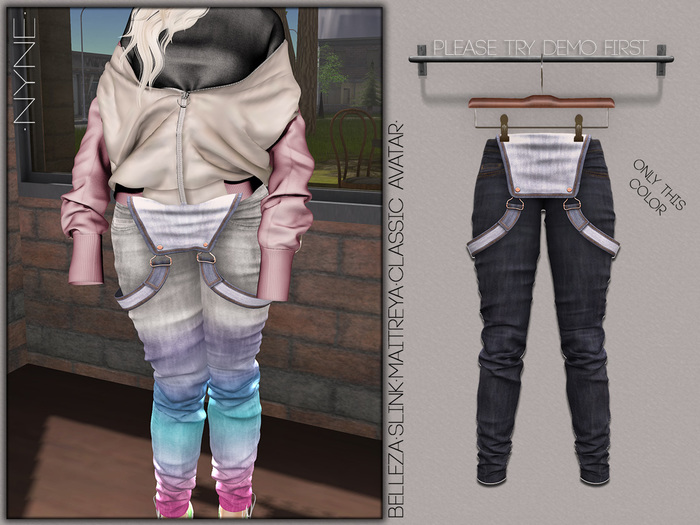 [NYNE] Jeans Overall - Dark