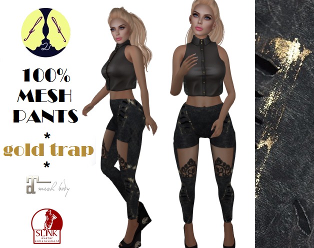 face2face MESH PANTS (3 ways to wear)