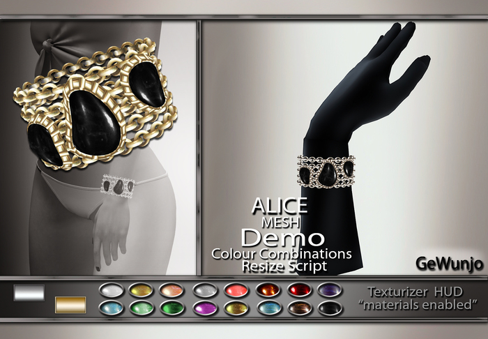 GeWunjo : ALICE bracelets DEMO