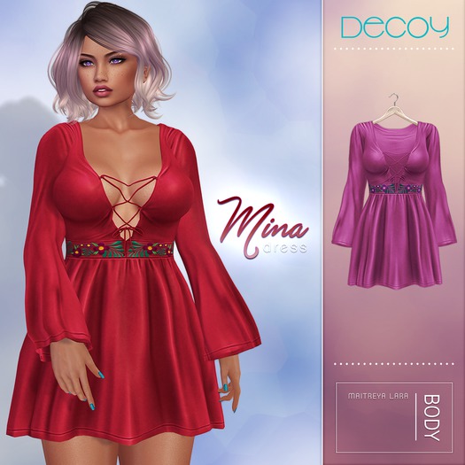 Decoy - Mina Dress: Pink